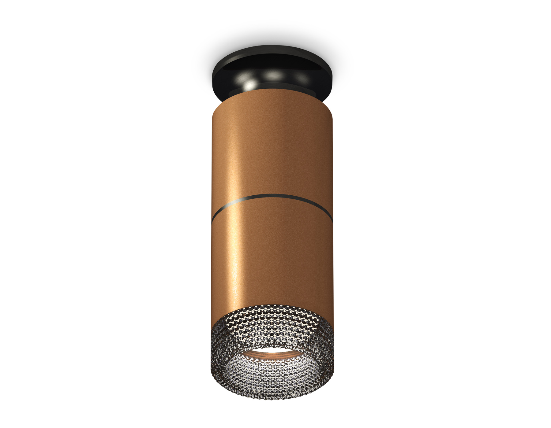 Ambrella Комплект накладного светильника XS6304171 SCF/PBK/BK кофе песок/черный полированный/тонированный MR16 GU5.3 (N6902, C6304, A2061, N6151) фото