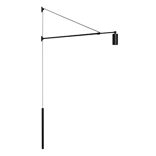 Arlight Светильник SP-KANEL-WALL-6W Warm3000 (BK, 36 deg, 230V, TELESCOPIC) (IP20 Металл, 5 лет) фото
