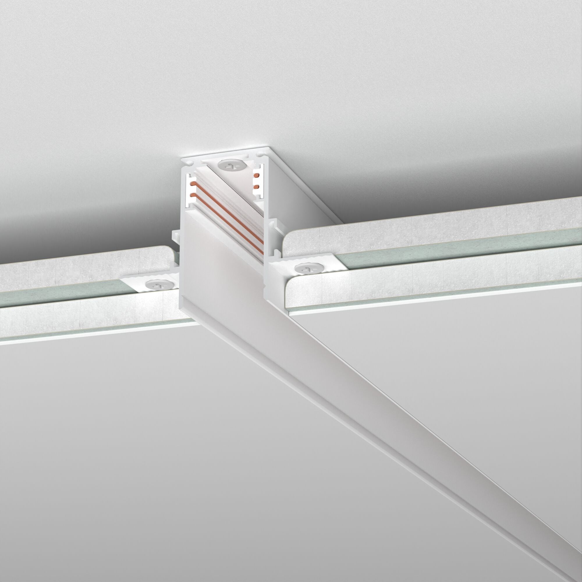 Elektrostandard Slim Magnetic Шинопровод встраиваемый под ГКЛ 9,5мм (белый) (2м) 85209/00 фото