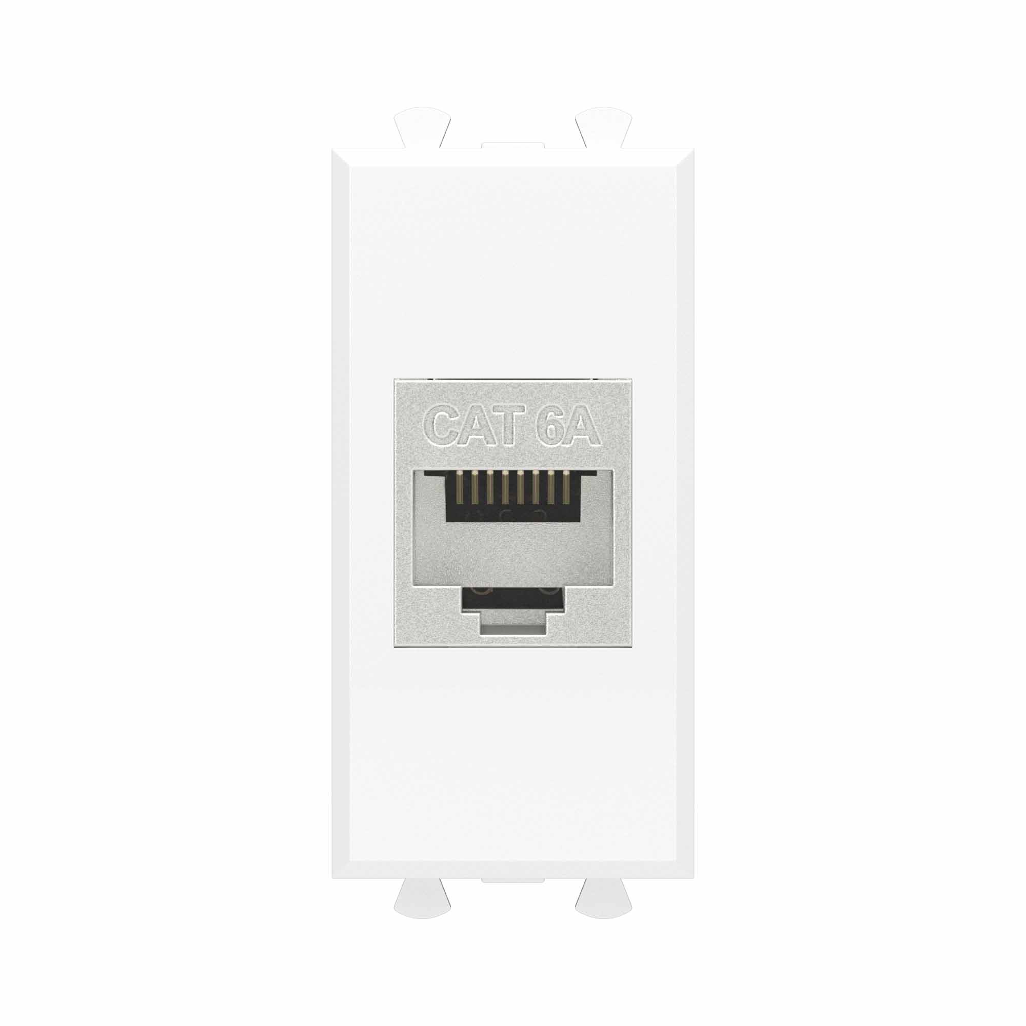 DKC Avanti Компьютерная розетка RJ-45 без шторки модульная, кат.6А экранированная, 