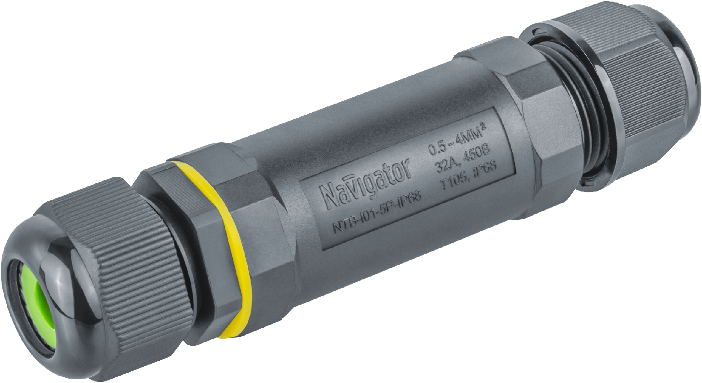 Коннектор Navigator NTB-I01-5P-IP68 I-образный 5PIN (300/15/1)