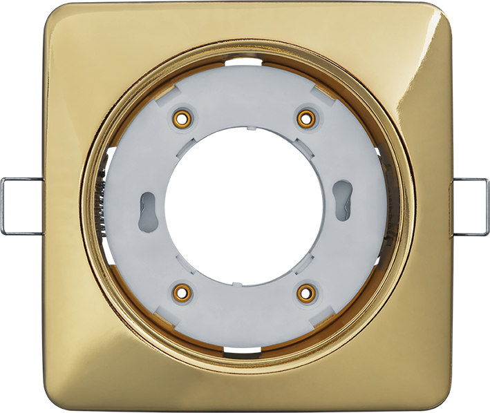 Светильник Navigator NGX-S2-002-GX53 (Квадрат золото) (50/1/1)