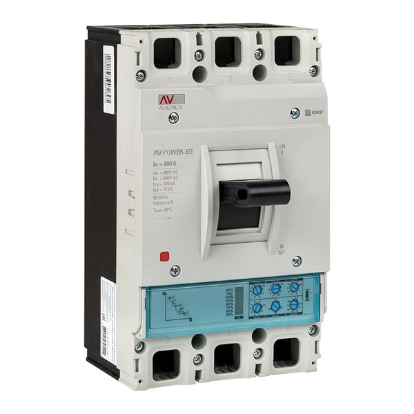 EKF Выключатель автоматический в литом корпусе AV-POWER-3/3 400А 100кА ETU2.0 фото