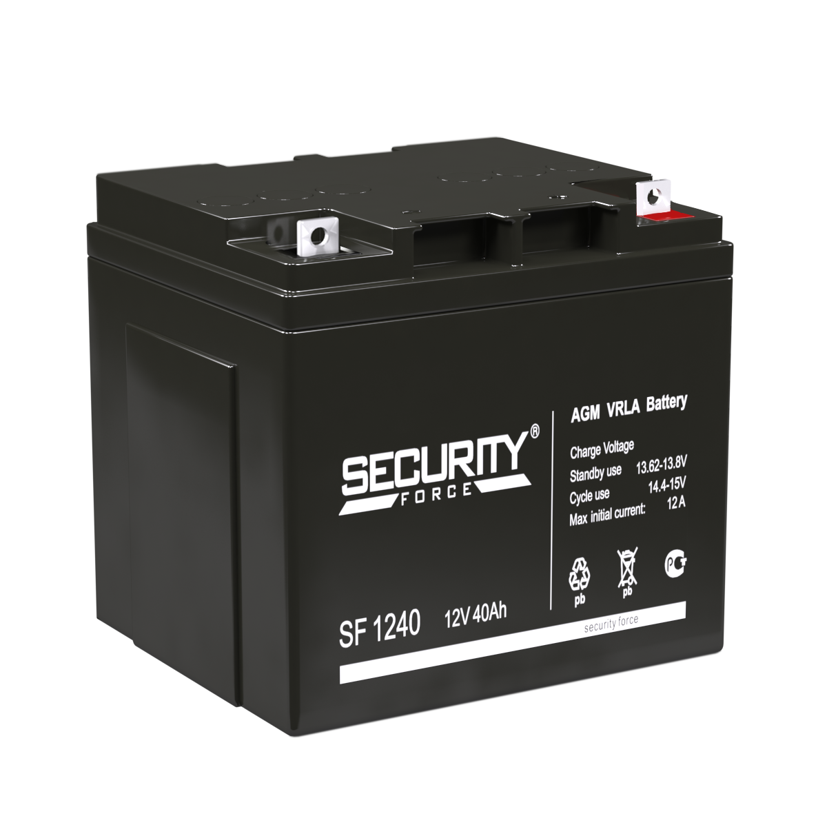 Аккумулятор Security Force SF 1240 (12V/40Ah) фото