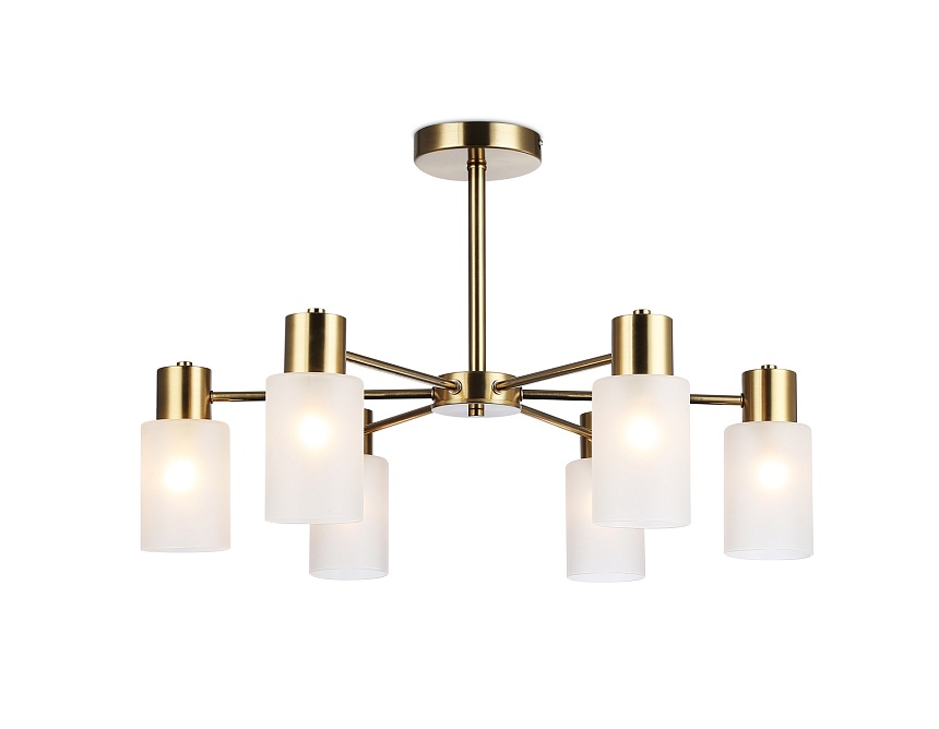 Ambrella Светильник подвесной TR9581/6 BS латунь E14*6 max 40W 620*620*385 фото
