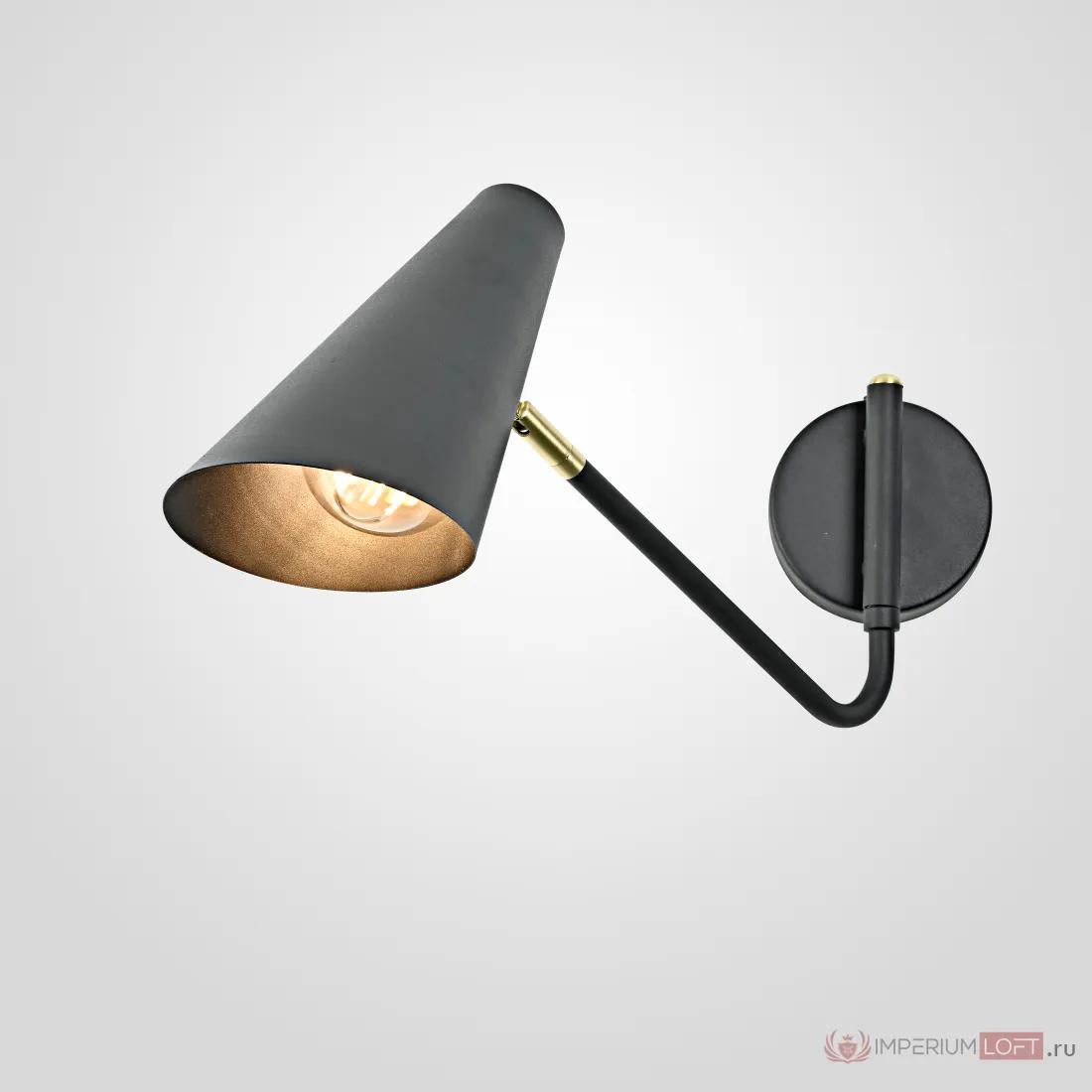 ImperiumLoft Настенный светильник NATI Black фото