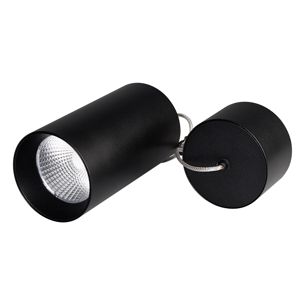 Arlight Светильник SP-POLO-HANG-R85-15W White5000 (BK-BK, 40 deg) (IP20 Металл, 3 года) фото