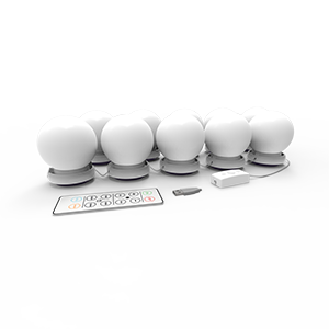 Gauss Светодиодный светильник MAKEUP MK001 10W 780lm 220-240V для зеркала LED 1/8/48 фото