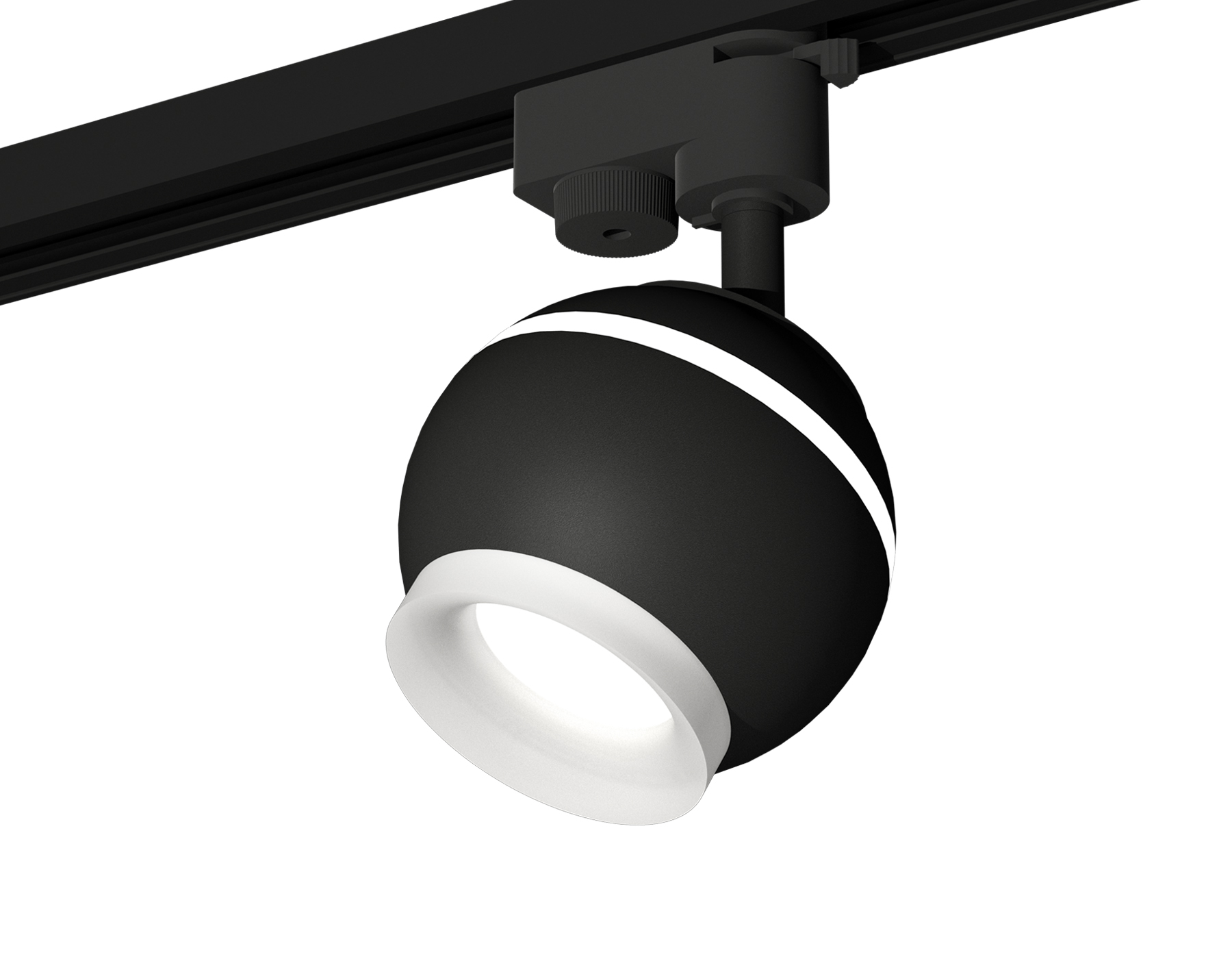 Ambrella Комплект трекового светильника XT1102071 SBK/FR черный песок/белый матовый MR16 GU5.3 LED 3W 4200K (A2521, C1102, N7165) фото