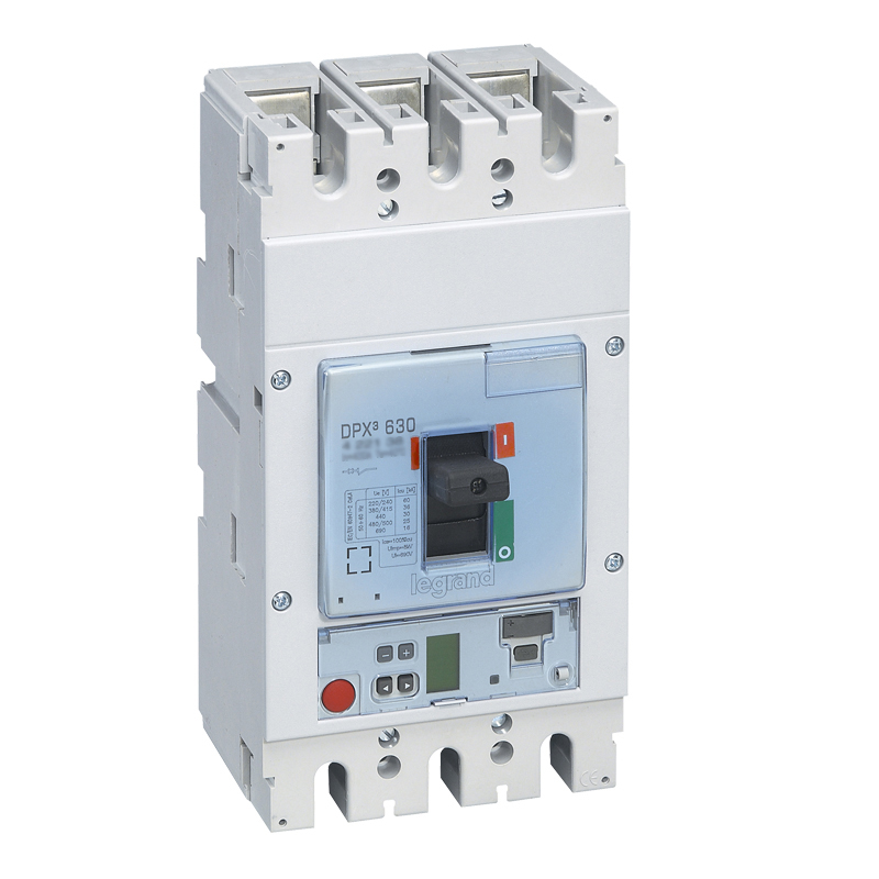 Legrand DPX3 630 Автоматический выключатель 3P 400A 50kA/эл.расц.Sg/изм.блок. фото