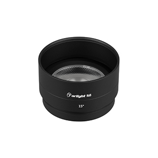 Arlight Насадка с фиксированным углом LGD-ARTIFACT-LENS-R65 (BK, 15 deg) (Металл) фото