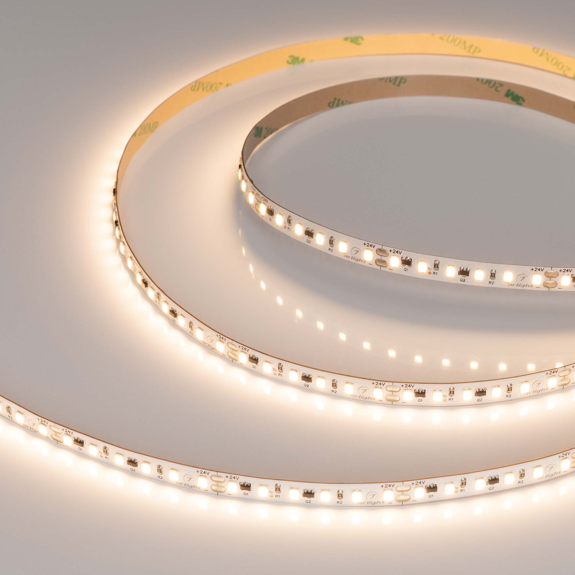 Arlight Лента IC-A120-8mm 24V Warm2700 (9.6 W/m, IP20, 2835, 10m) (стабилизированная) фото