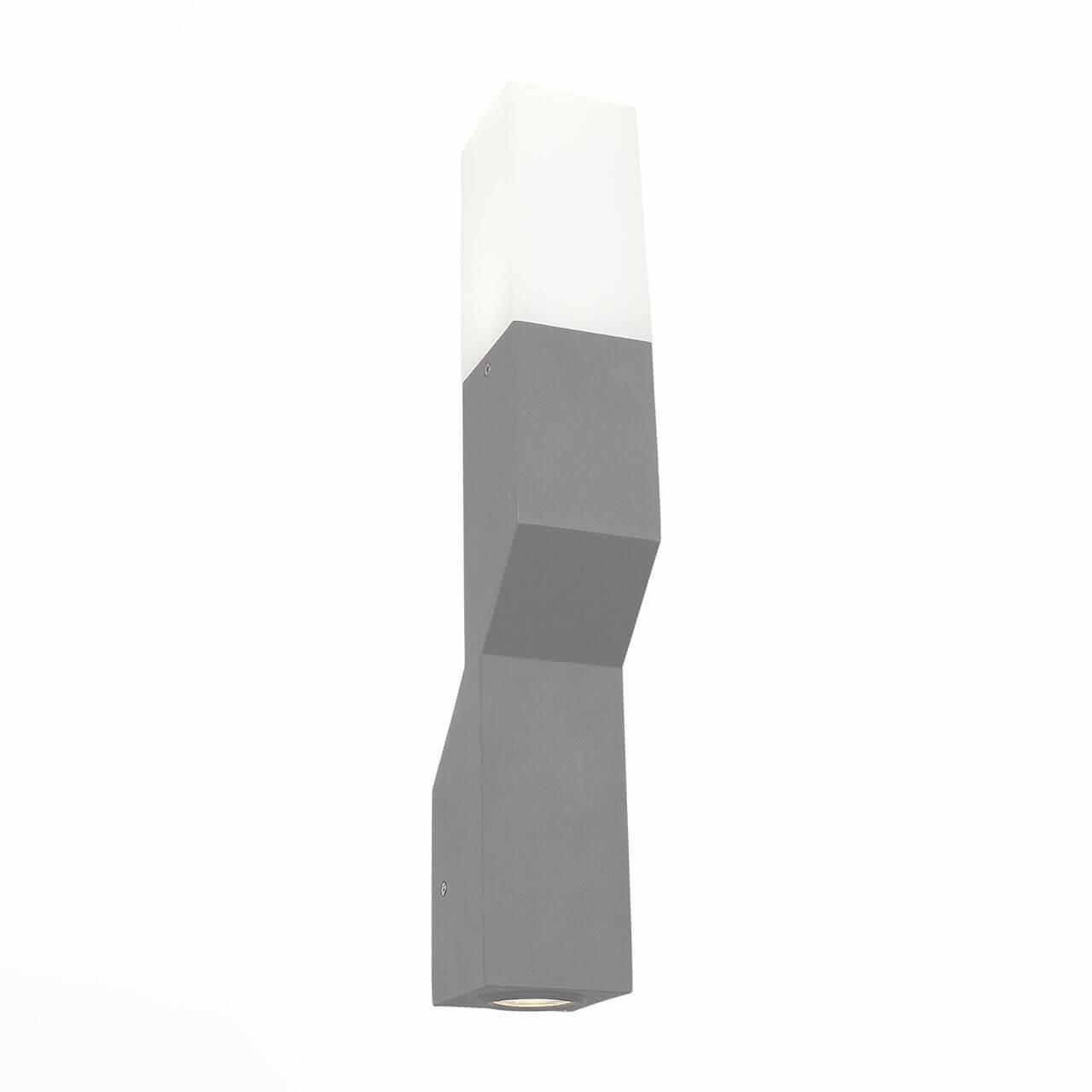 ST LUCE SL100.701.02 Светильник уличный настенный  Серый/Белый LED 2*5W фото