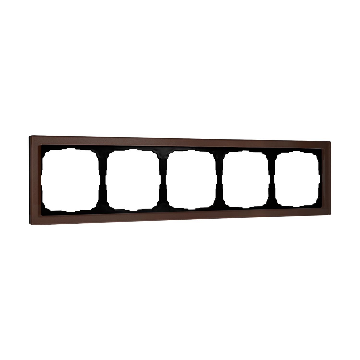 Systeme Electric ArtGallery Pure Органическое стекло Мокко Рамка 5-ая фото