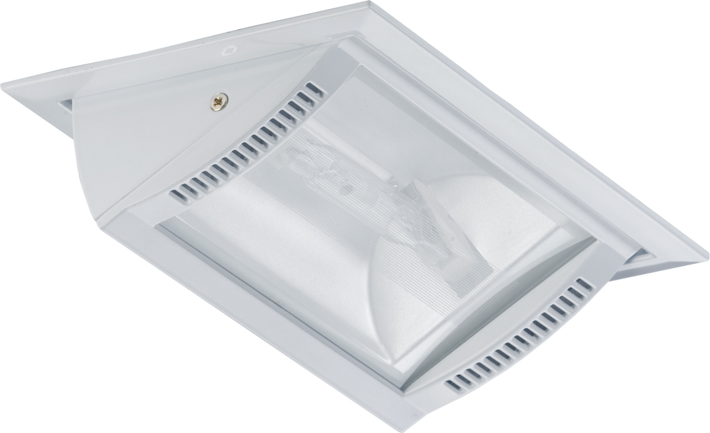 СТ DLR 150 Светильник враиваемый downlight 1х150W RX7s (лампа МГЛ, поворотн, прямоуг) фото