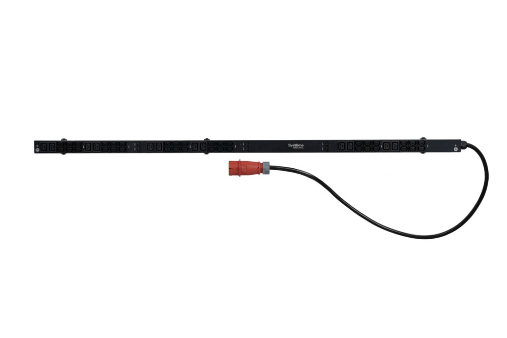 Systeme Electric БРП Uniprom, базовый, 0U, 400В, 3Ф, 32A, 36xC13 12xC19, 3м кабель, IEC309 фото
