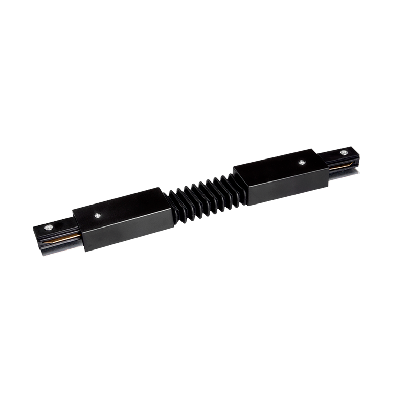 Jazzway PTR CF-BL Коннектор гибкий чёрный F-обр. фото