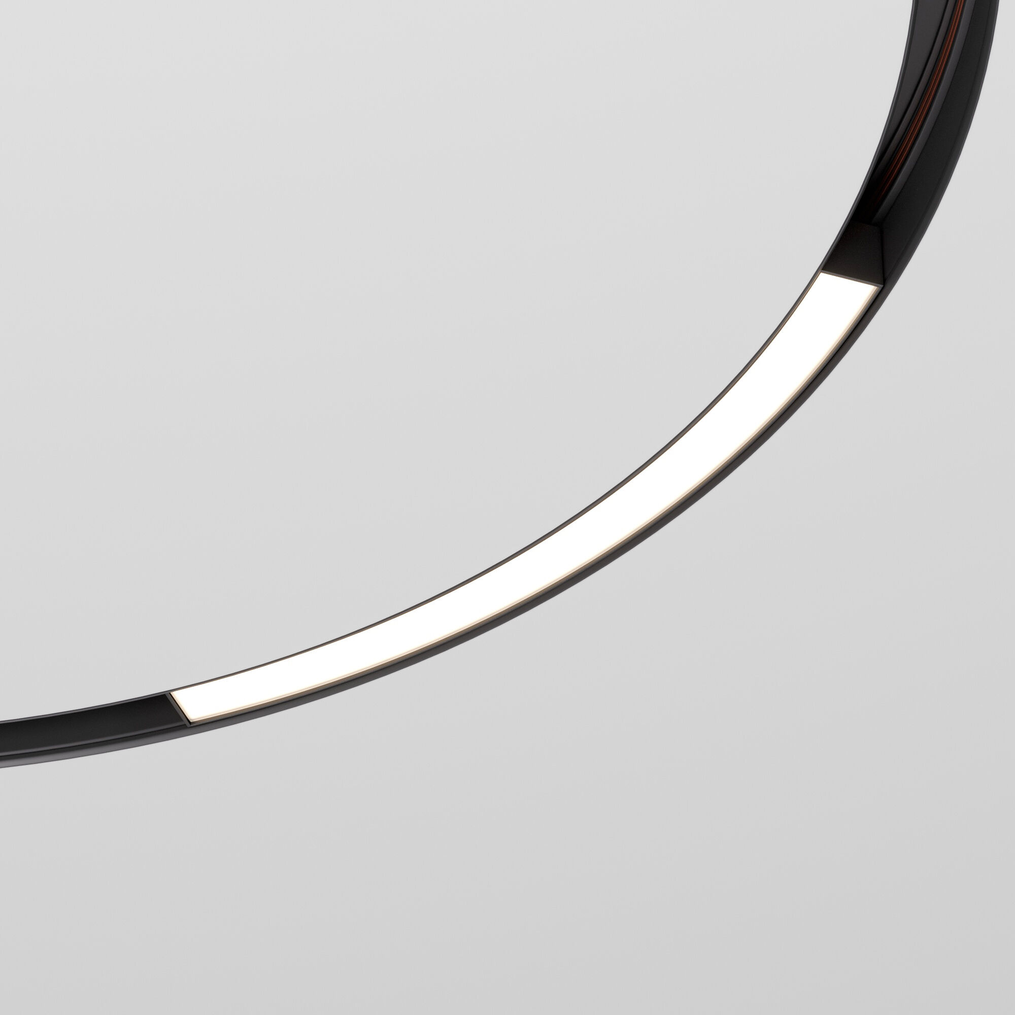 Elektrostandard Slim Magnetic Трековый светильник 16W 4200K Planar (чёрный) (Ø800мм) 85180/01 фото