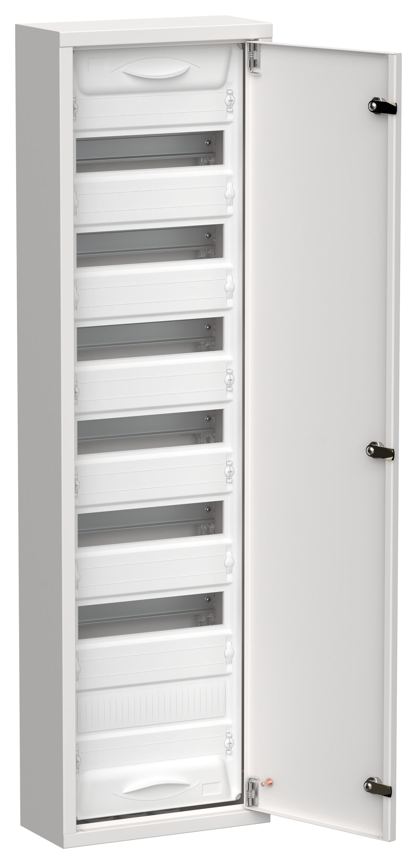 IEK TITAN 5 Корпус мет. ЩРн-84 (1х84) 1085х310х140 IP31 бел фото