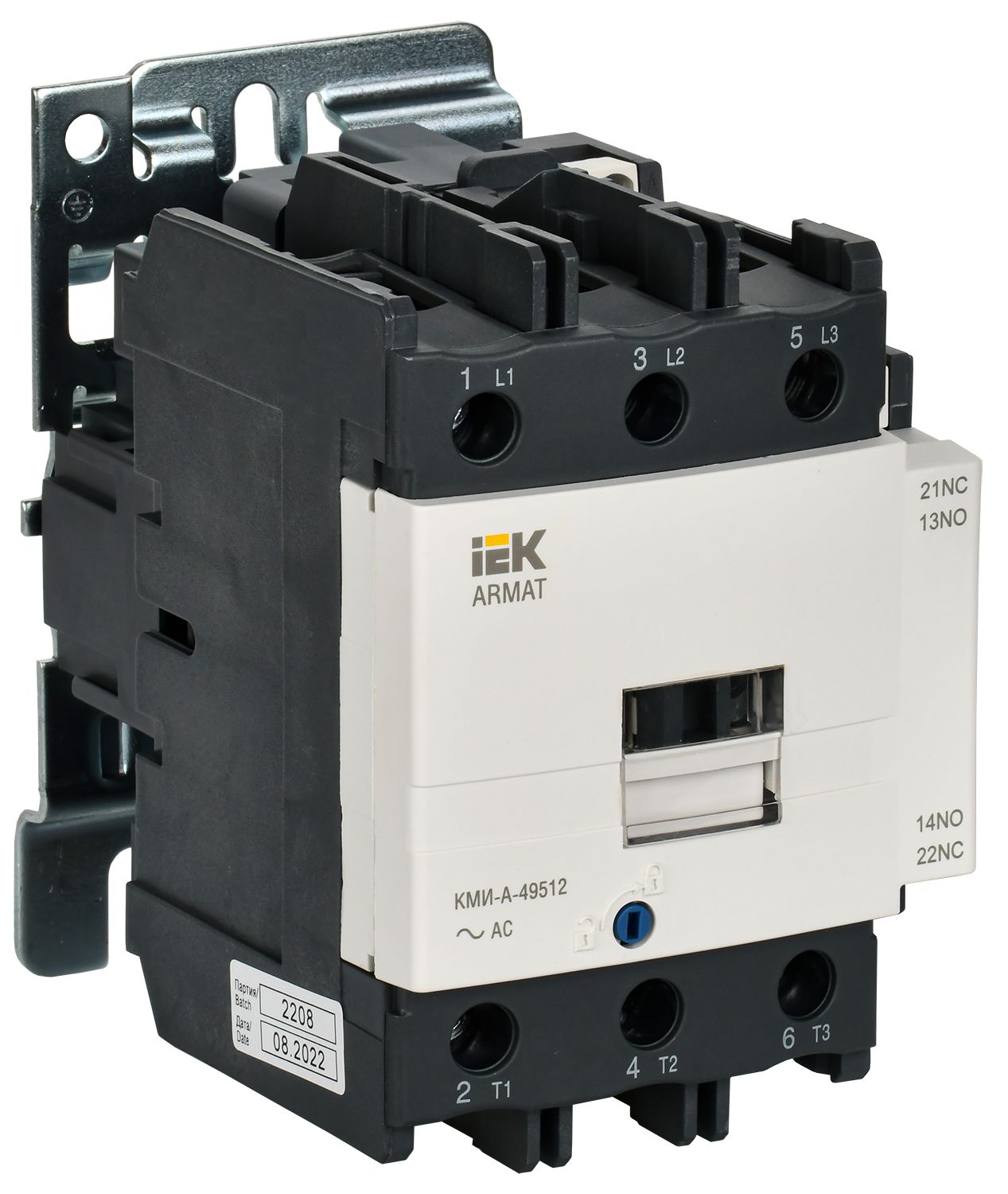 IEK ARMAT Контактор КМИ-А-49512 LC1D 95А 230В/АС3 1НО/1НЗ фото