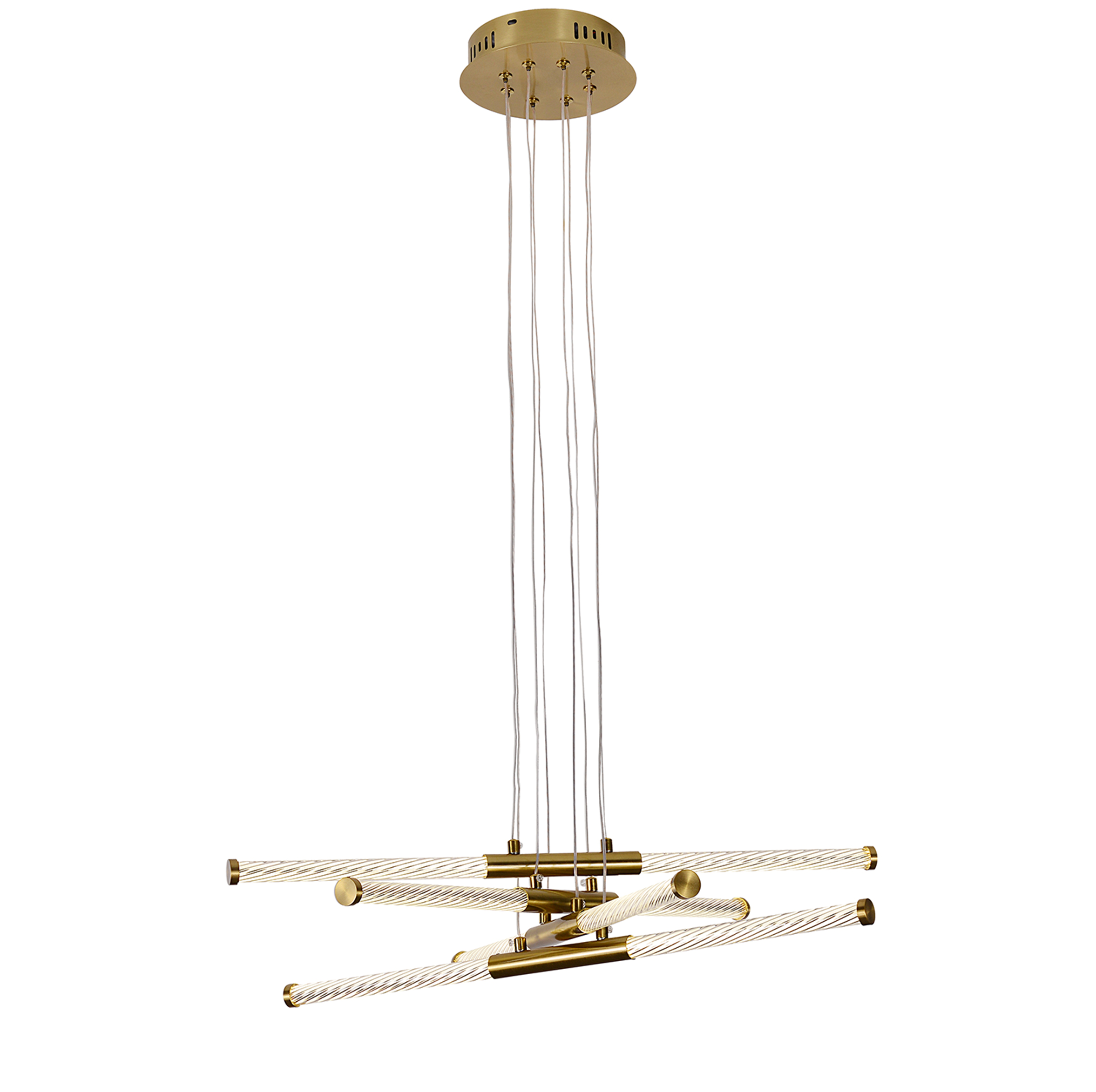 F-Promo 4469-4P, подвесная люстра, D600xH1000/1800, LEDx32W, 4060LM, 4000K, included фото