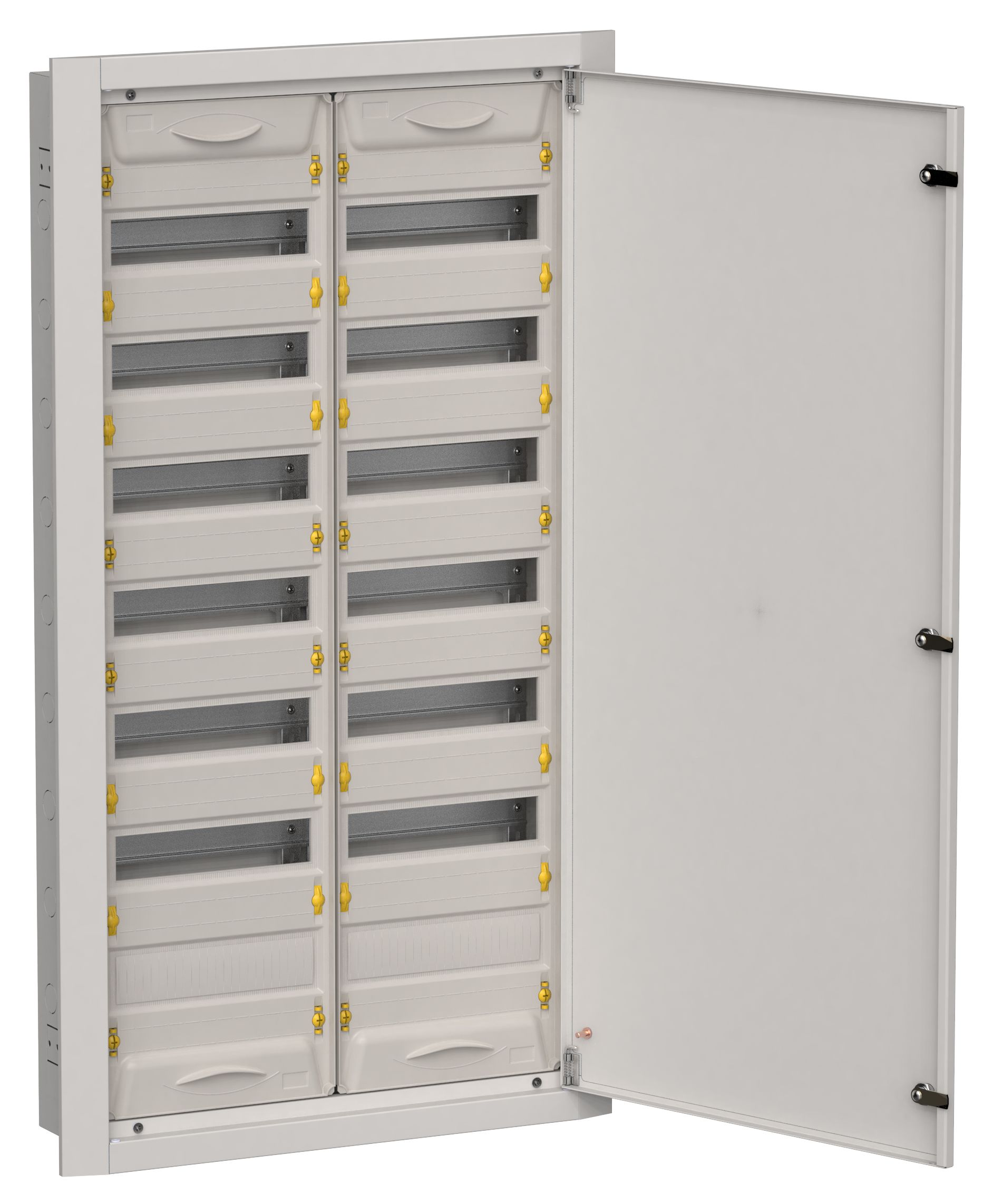 IEK TITAN 5 Корпус мет. ЩРв-168 (2х84) 1130х625х130 IP31 сер фото