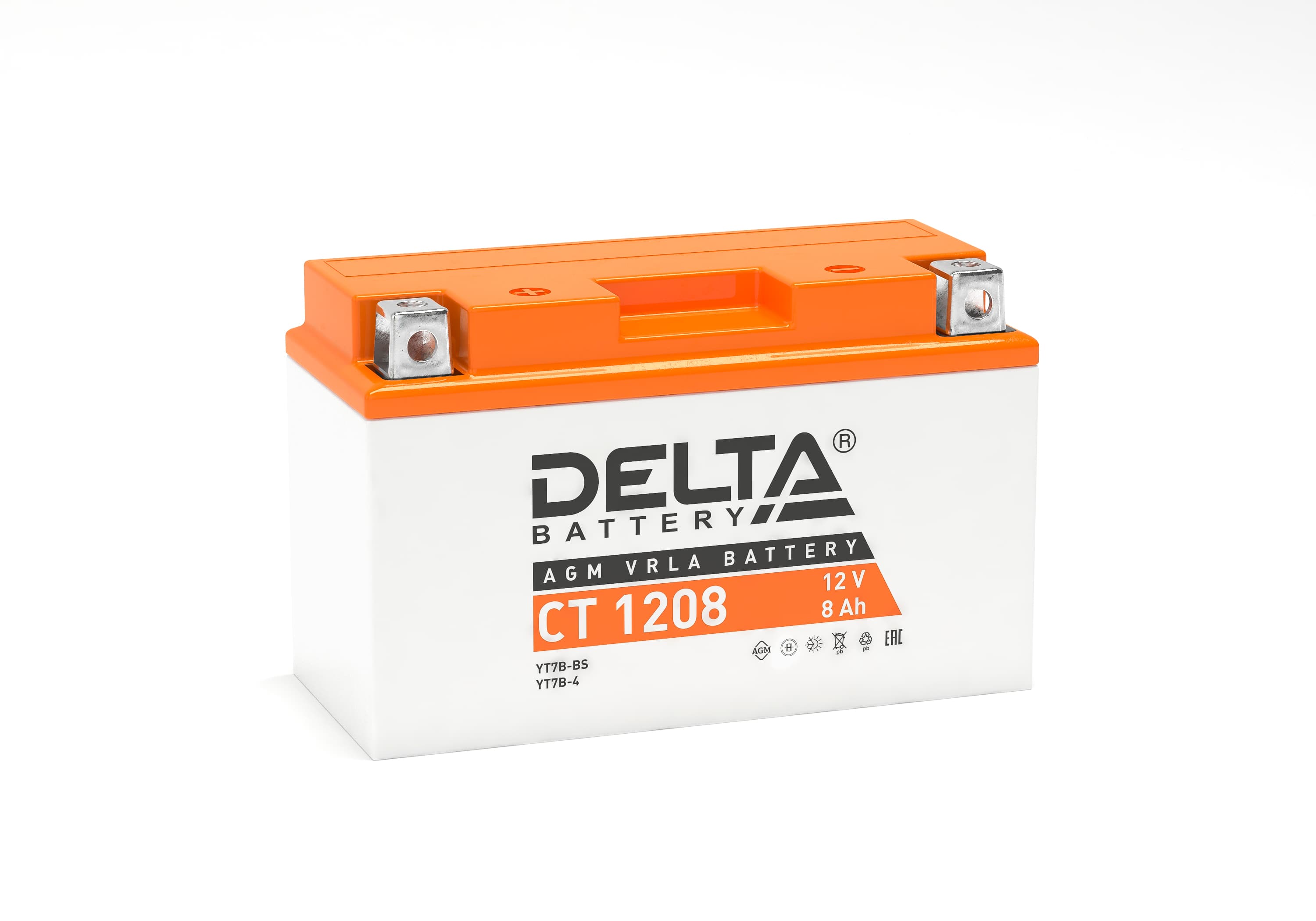 Delta Аккумулятор CT 1208 (12V/8Ah) фото