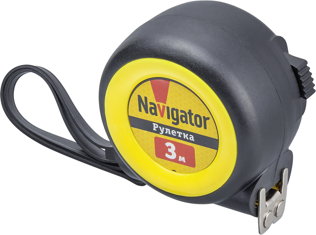 Рулетка Navigator NMT-Ru01-A-3-16 (автостоп, 3 м*16 мм) (120/12/1)