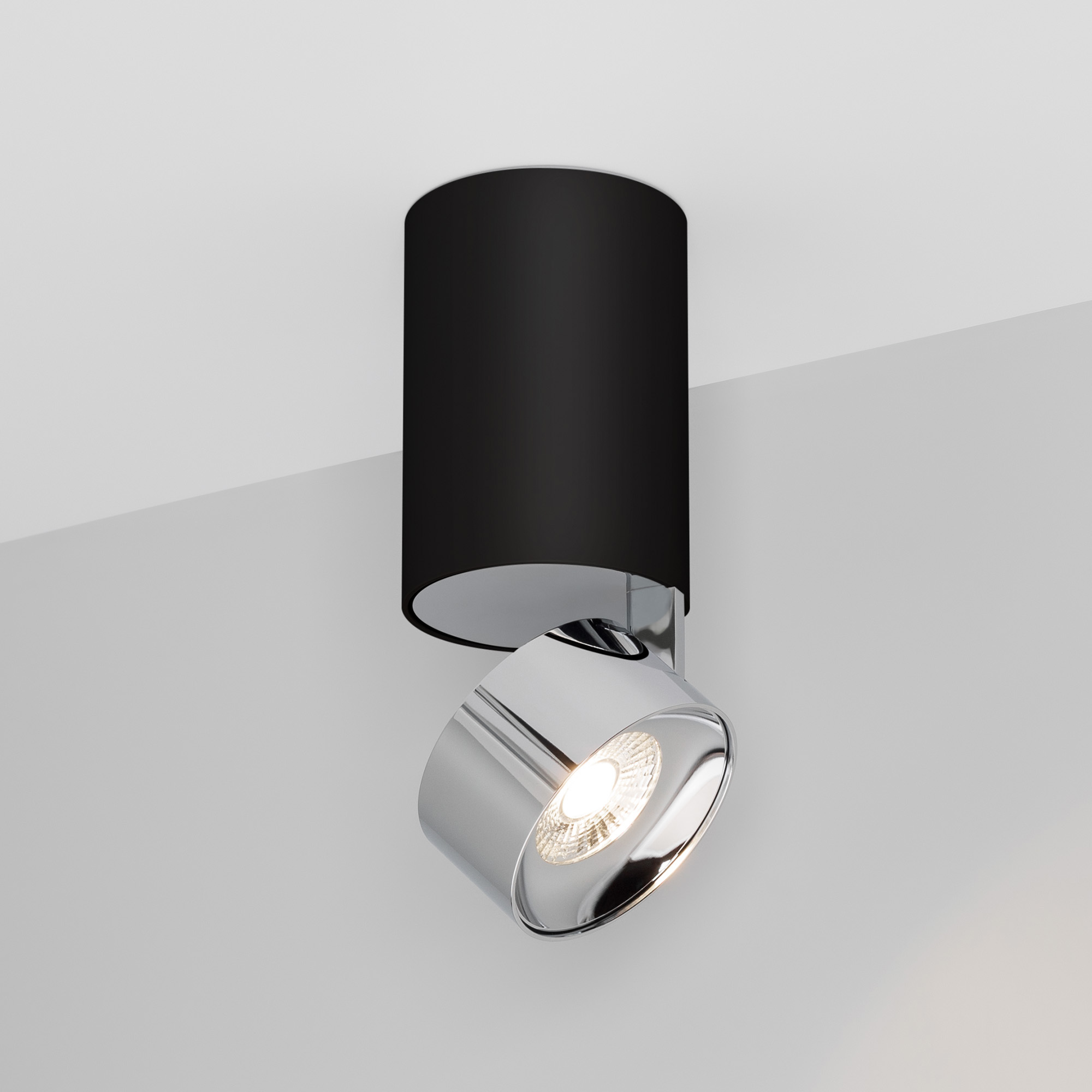 Arlight Светильник SP-PLURIO-SURFACE-LONG-R77-9W Day4000 (BK-CHR, 36 deg, 230V) (IP20 Металл, 3 года) фото