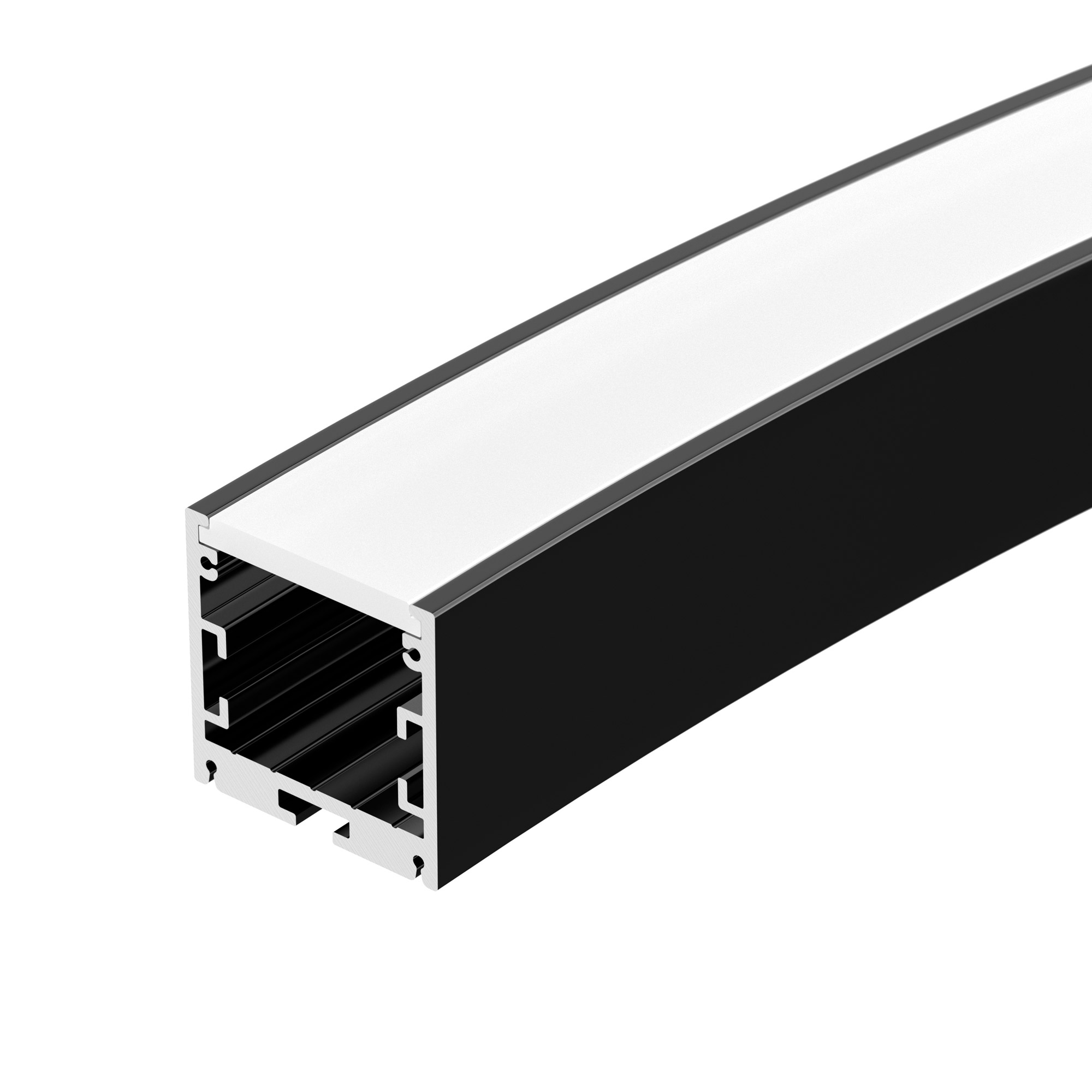 Arlight Профиль SL-ARC-3535-D1500-A45 BLACK (590мм, дуга 1 из 8) (Алюминий) фото