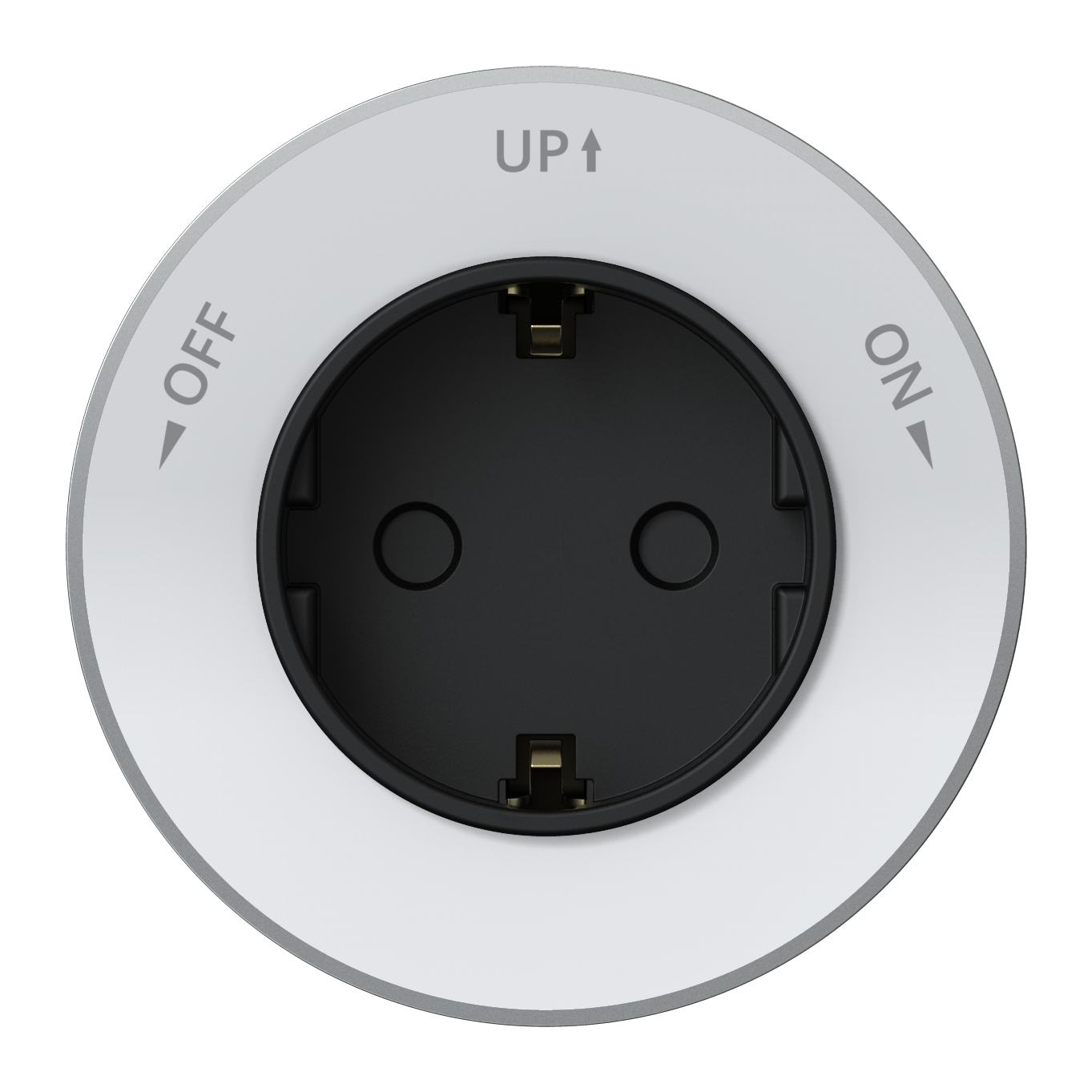 Systeme Electric MultiTrack Розетка 2К+З круглая 16А/250В Белый фото