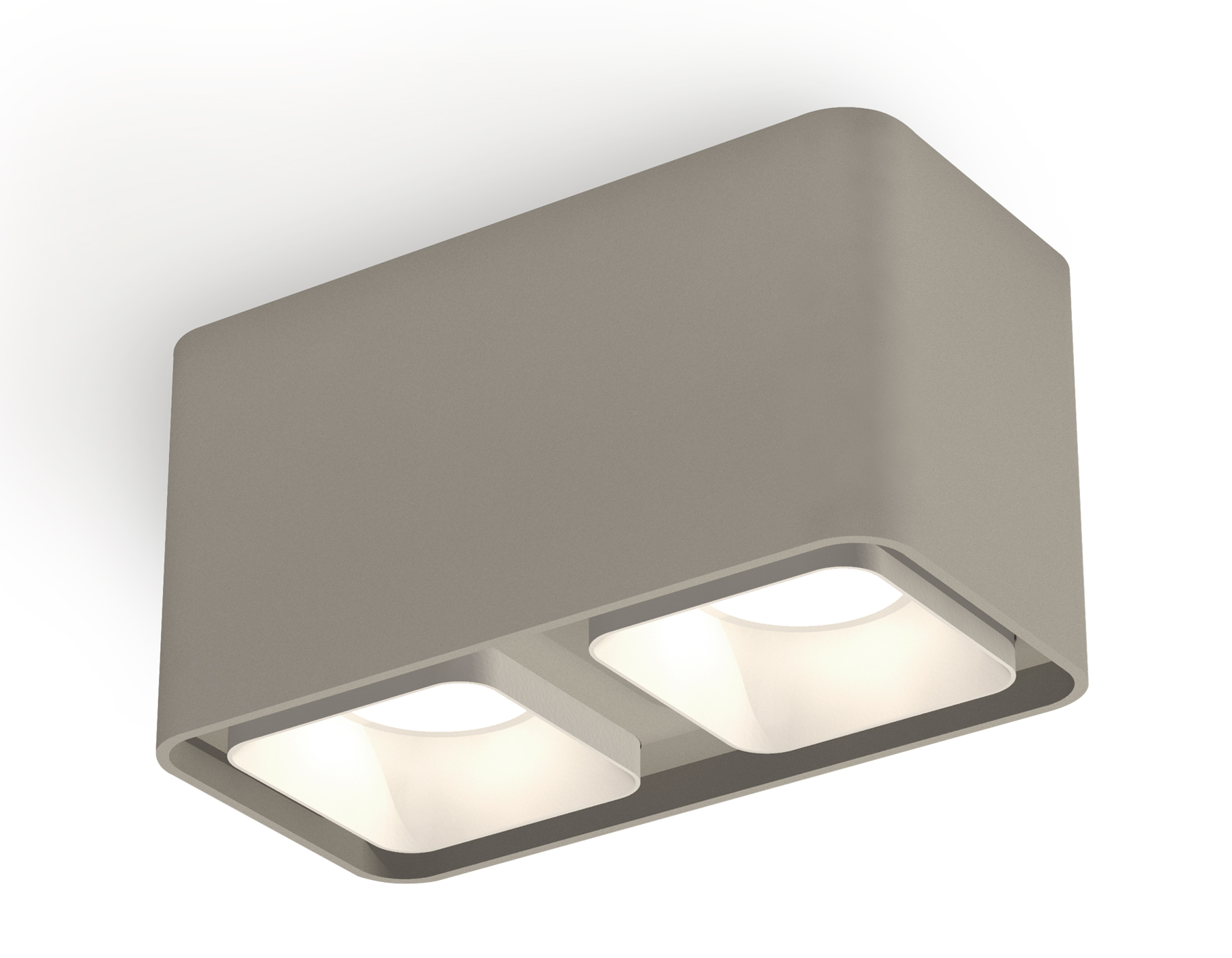 Ambrella Комплект накладного светильника XS7852001 SGR/SWH серый песок/белый песок MR16 GU5.3 (C7852, N7701) фото