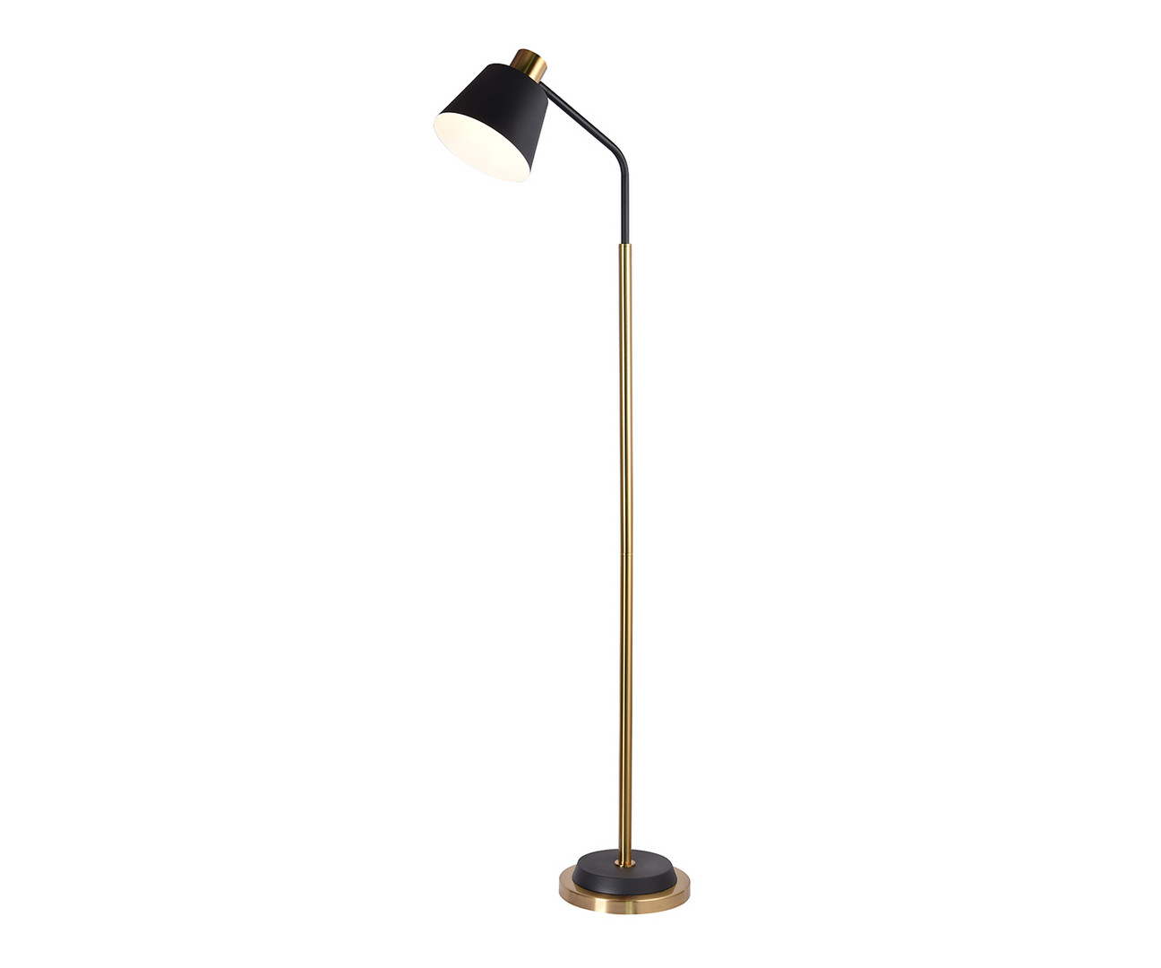Kink Light 07043A,19 Торшер Арни черный d30 h157 E27 1*40W фото