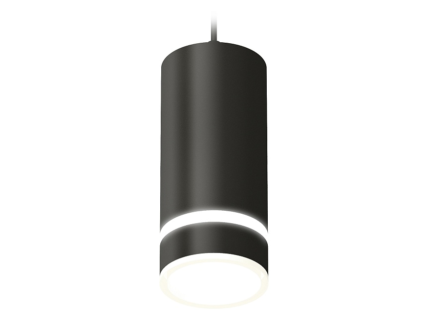 Ambrella Комплект подвесного светильника GX53 с акрилом XP8162026 SBK/FR черный песок/белый матовый GX53 (A2333, C8162, N8445) фото