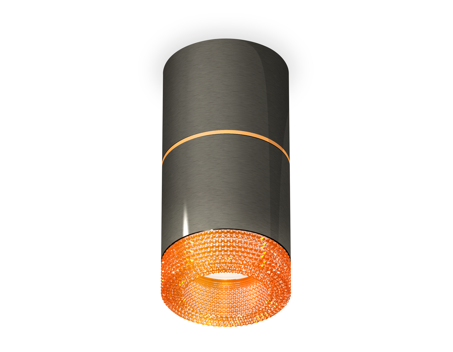 Ambrella Комплект накладного светильника с композитным хрусталем XS7403082 DCH/CF черный хром/кофе MR16 GU5.3 (C7403, A2072, C7403, N7195) фото
