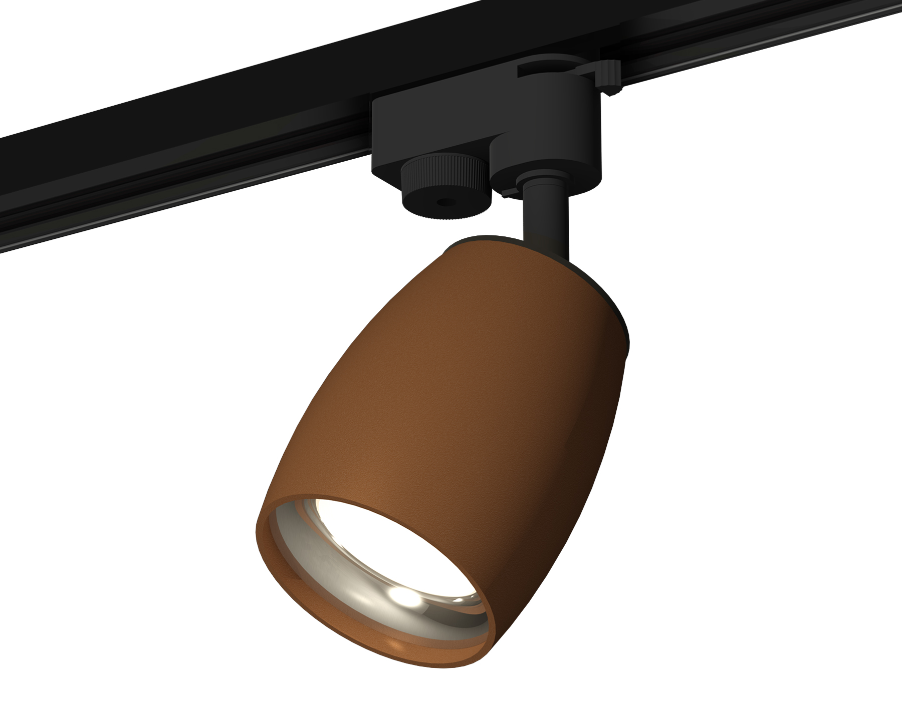 Ambrella Комплект трекового светильника XT1124032 SCF/PSL кофе песок/серебро полированное MR16 GU5.3 (A2521, C1124, N7012) фото