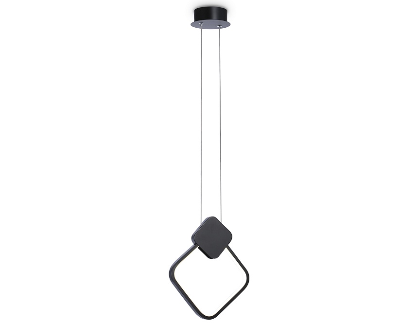 Ambrella Светильник светодиодный подвесной FL5256 BK черный 11W 4200K 252*20*1200 (без ПДУ) фото