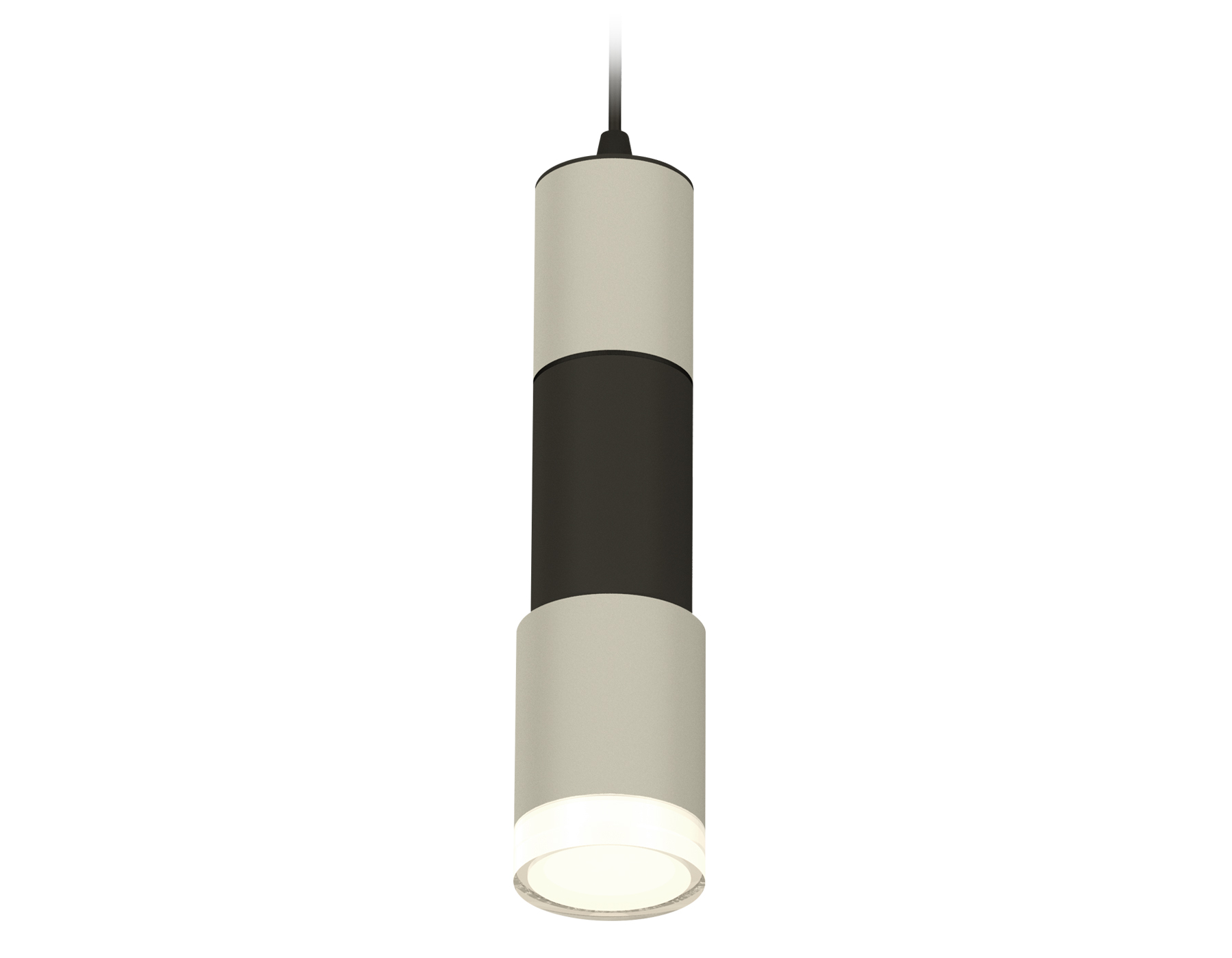 Ambrella Комплект подвесного светильника XP7423022 SGR/SBK/CL серый песок/черный песок/прозрачный MR16 GU5.3 (A2302, C6314, A2061, C6323, A2030, C7423 фото