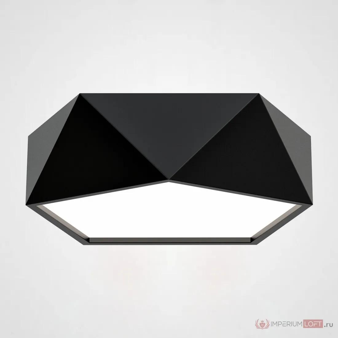 ImperiumLoft Потолочный светодиодный светильник GEOMETRIC Black D40 фото