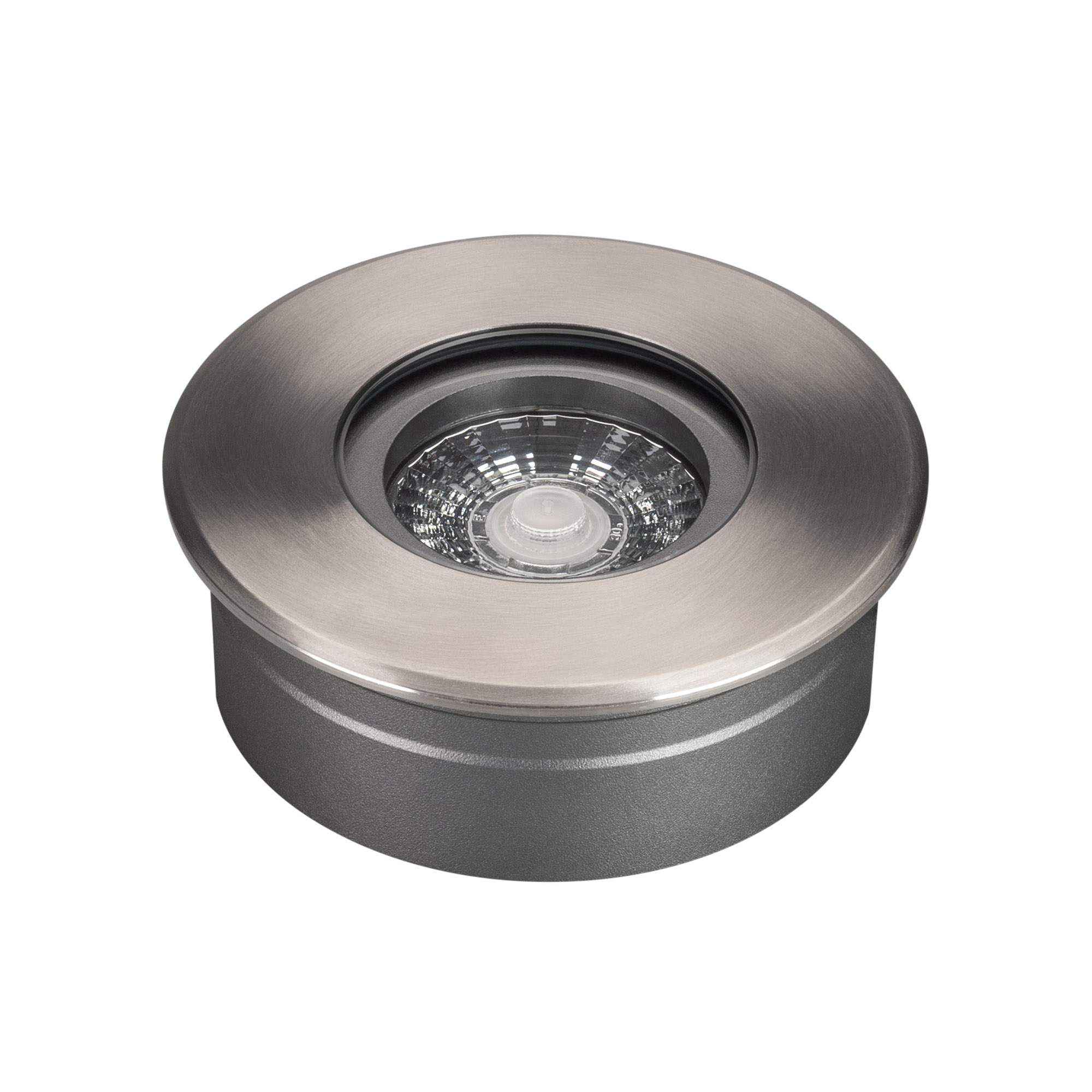 Arlight Светильник ART-GROUND-SLIM-R110-6W Warm3000 (SL, 35 deg, 24V) (IP67 Металл, 3 года) фото