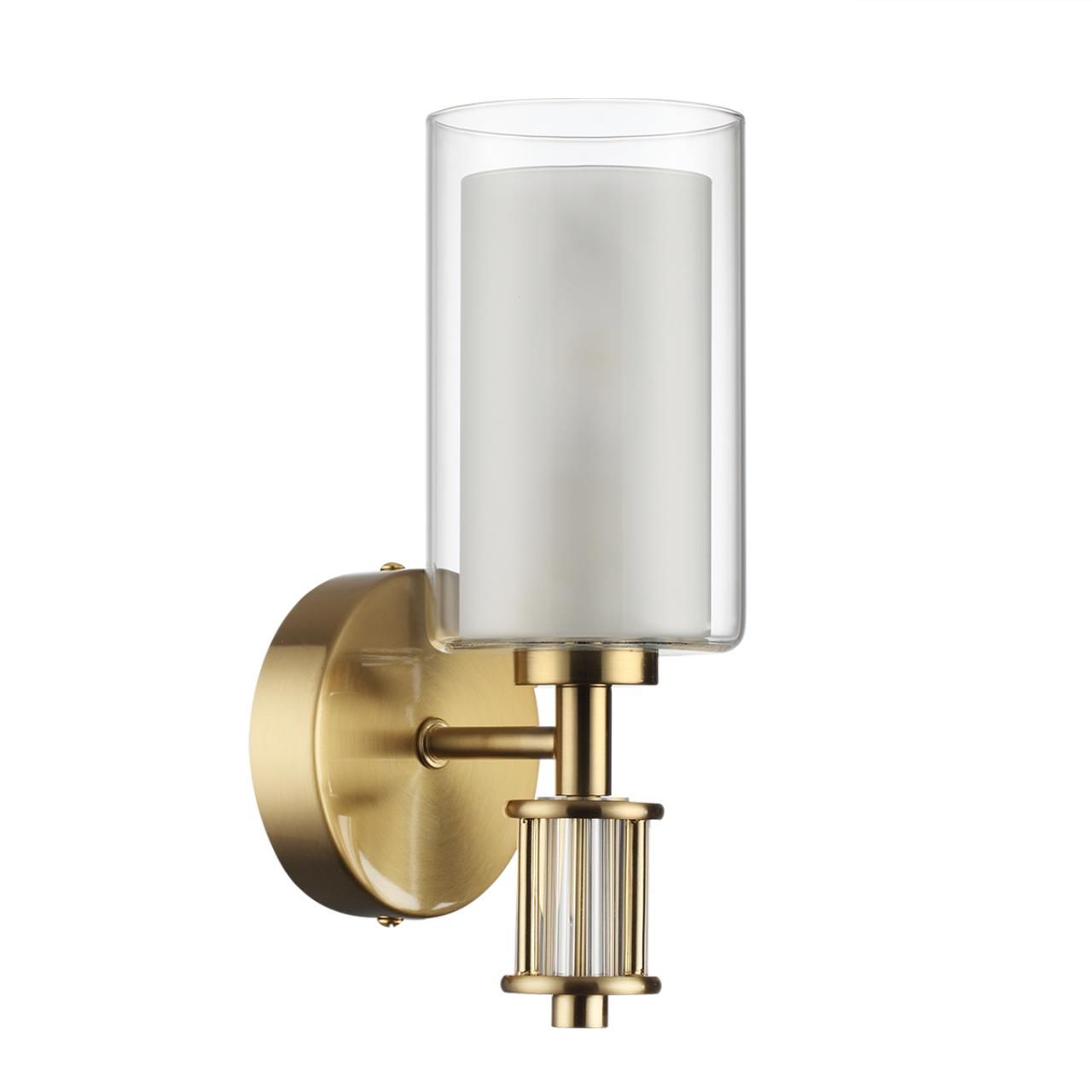 Odeon Light 5088/1WA CLASSIC ODL25 655 античная бронза/стекло Бра E14 1*40W SAGA фото