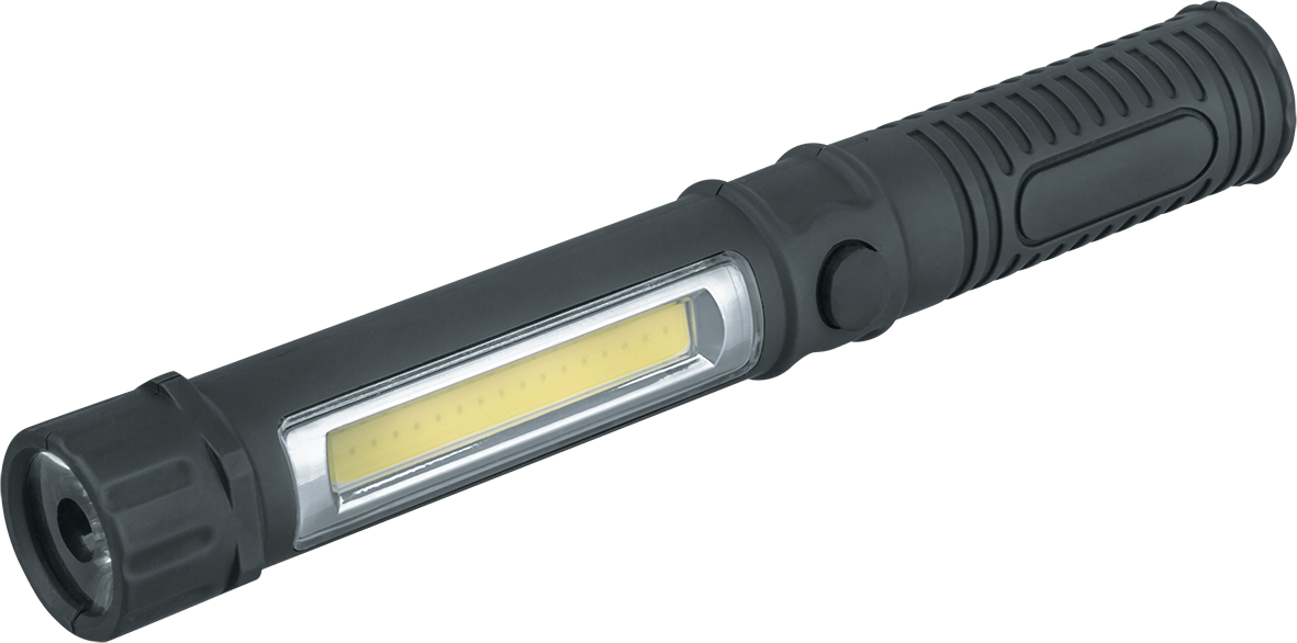 Фонарь Navigator NPT-W05-3AAA для работы 1LED(1Вт)+1COB LED(1Вт),блист. (96/24/1)