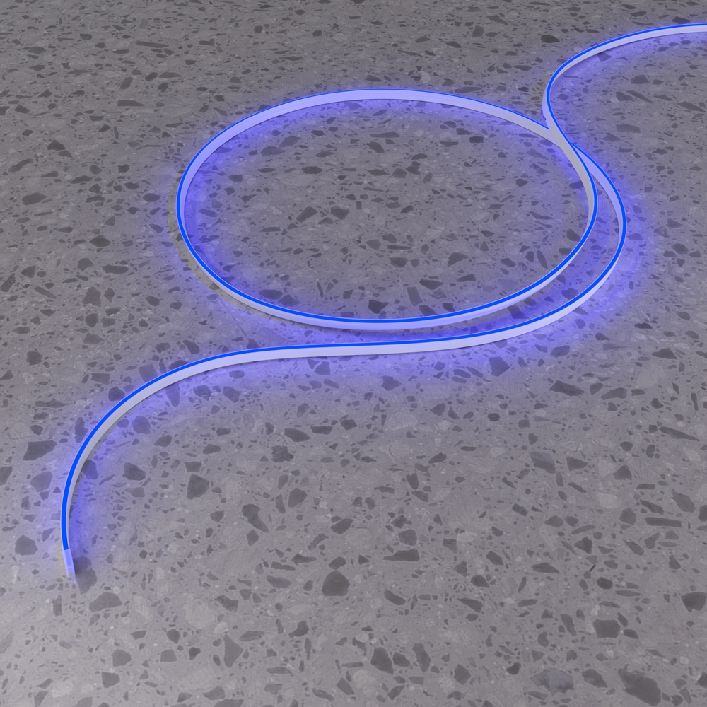 Maytoni Led Strip Гибкий неон 10x4 24В 9,6 Вт/м Blue IP67 5м 432041 фото