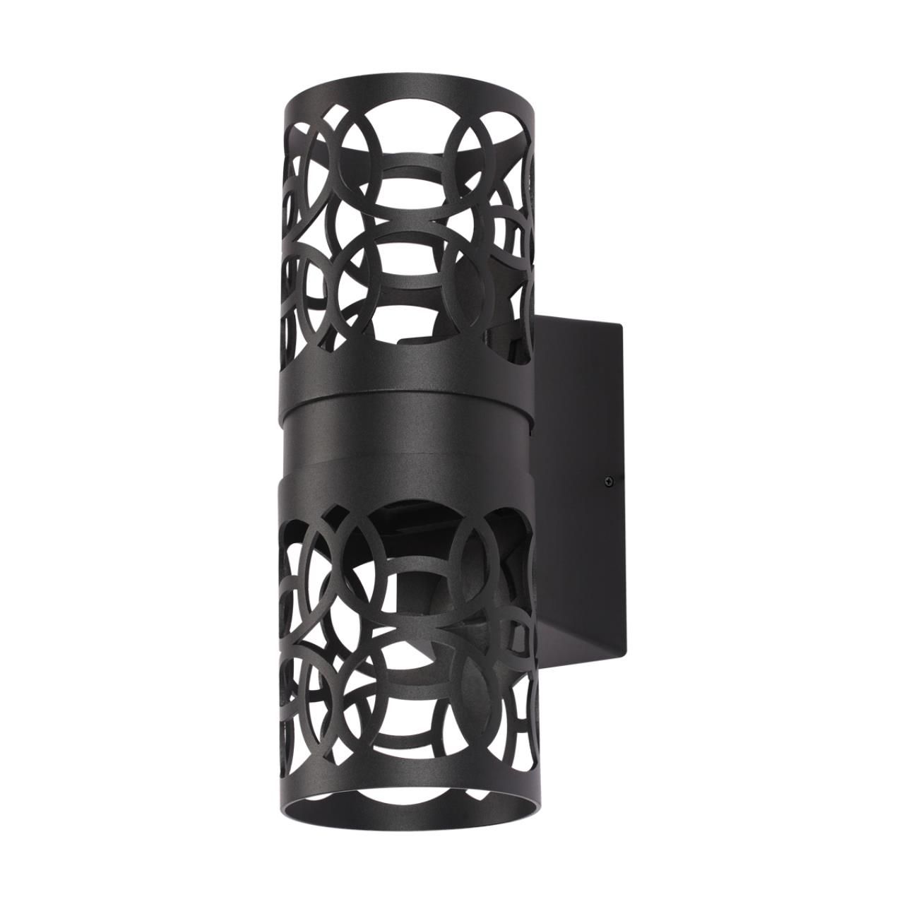 Novotech 359537 STREET NT25 640 черный Светильник ландшафтный настенный IP65 LED 2*5W 3000К 100-240V NETZ фото