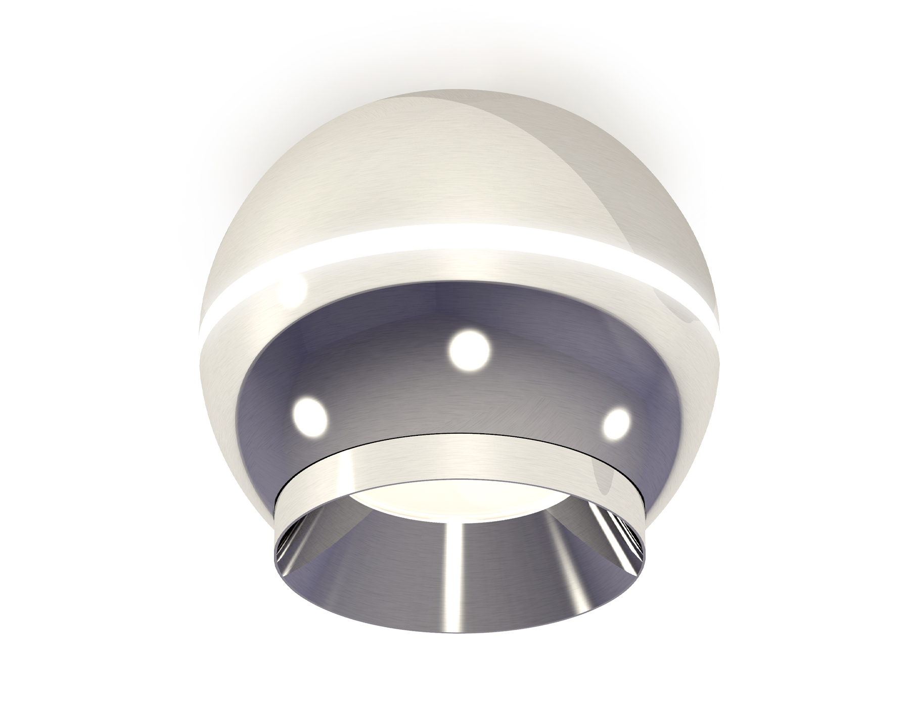 Ambrella Комплект накладного светильника XS1104002 PSL серебро полированное MR16 GU5.3 LED 3W 4200K (C1104, N7032) фото