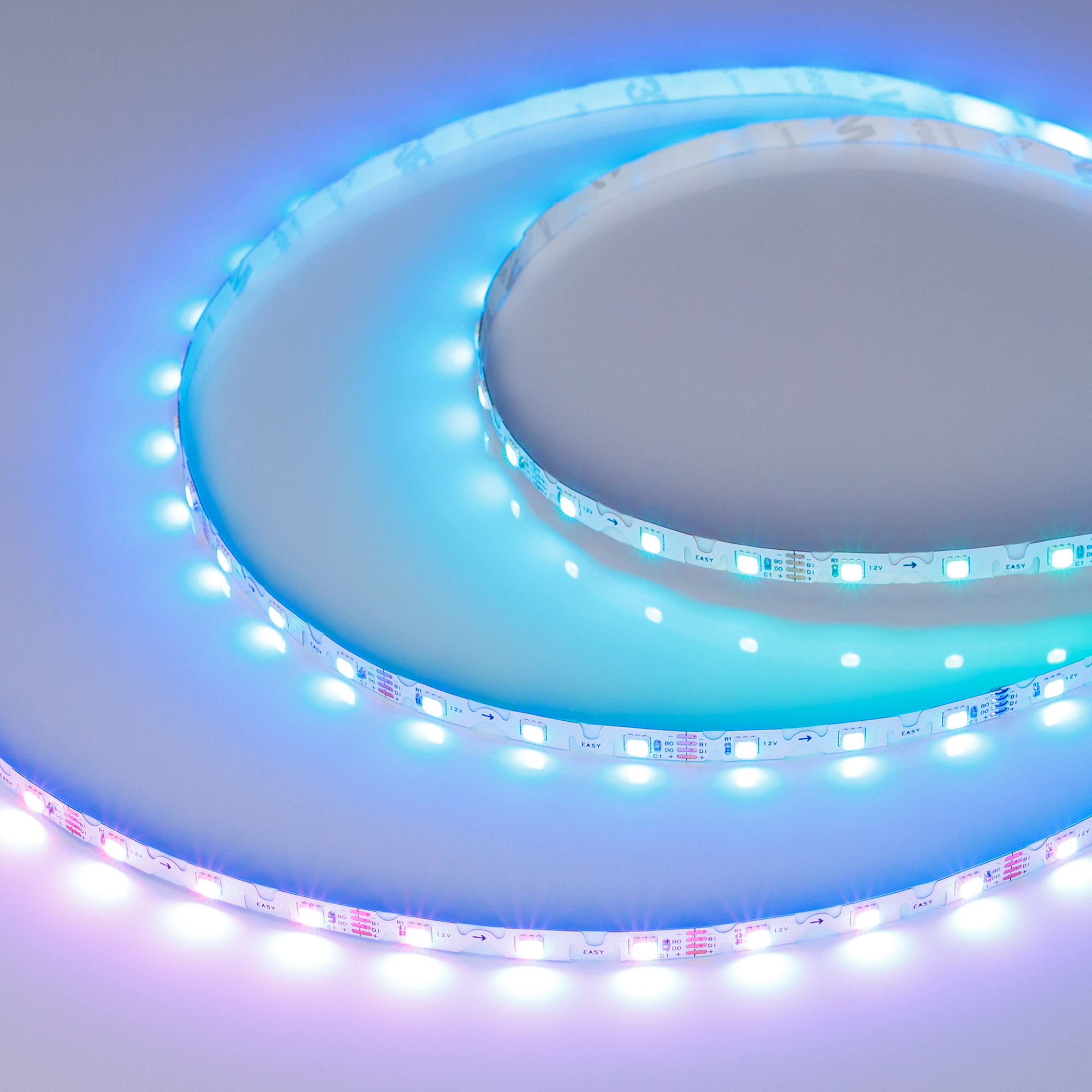 Arlight Лента SPI-RZ-F60-6mm 12V RGB-PX1-BPT (7 W/m, IP20, 3535, 5m) (-) фото