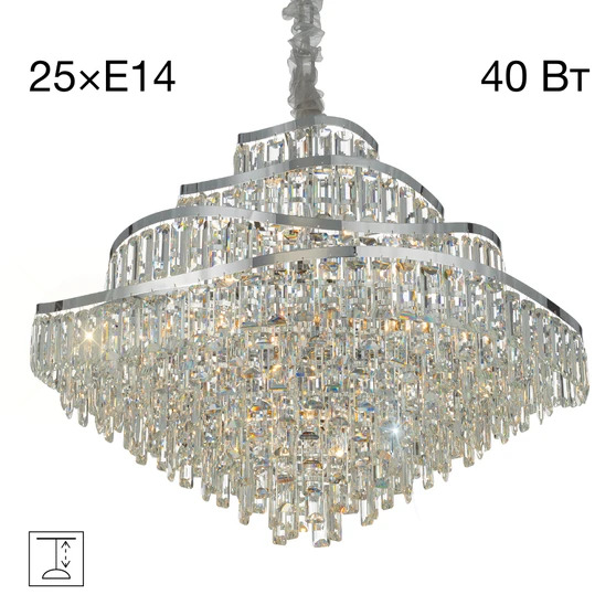 Citilux CL315191 NAIAD Хром Люстра фото