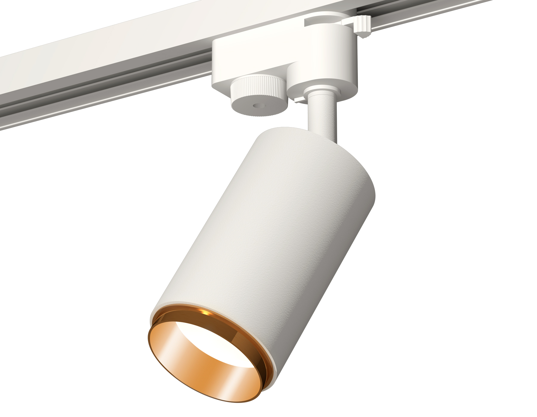 Ambrella Комплект трекового светильника XT6322044 SWH/PYG белый песок/золото желтое полированное MR16 GU5.3 (A2520, C6322, N6124) фото