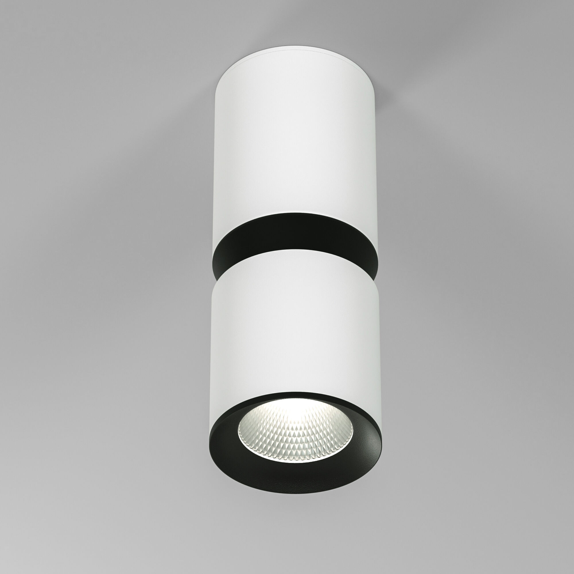 Elektrostandard 25048/LED 12W 4000К белый/чёрный Светильник потолочный светодиодный фото