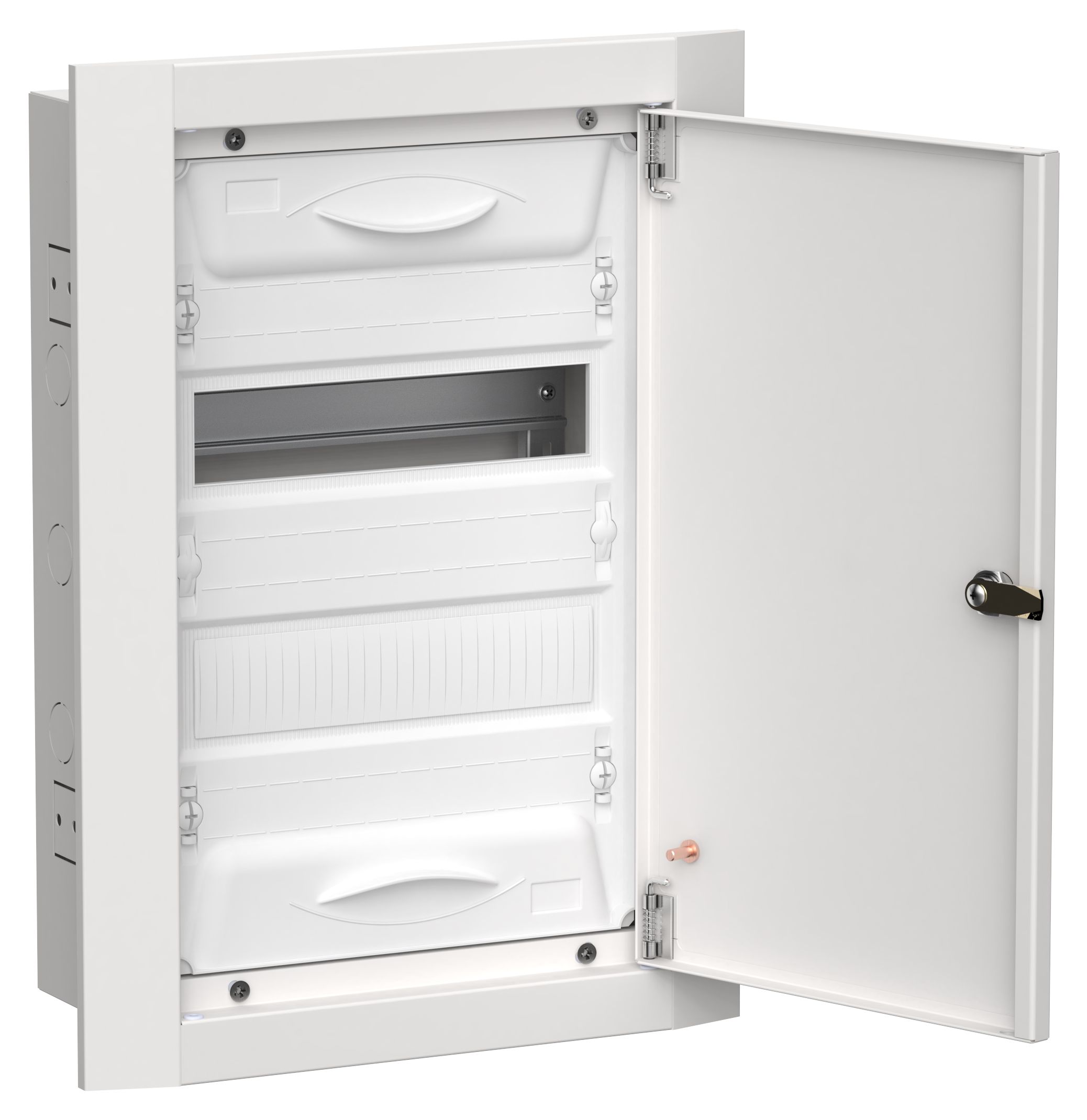IEK TITAN 5 Корпус мет. ЩРв-24 (1х24) 505х365х130 IP31 бел фото